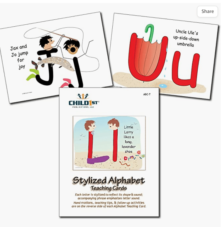 Alphabet activity cards
